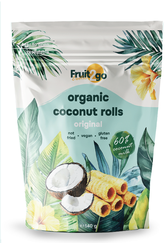 Rulouri din nucă de cocos - organic